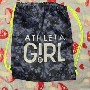 Athleta Girl Tie-Dye Drawstring Bag